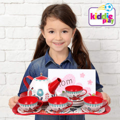 Kiddie Play serving tray keeps tea party tidy and portable.