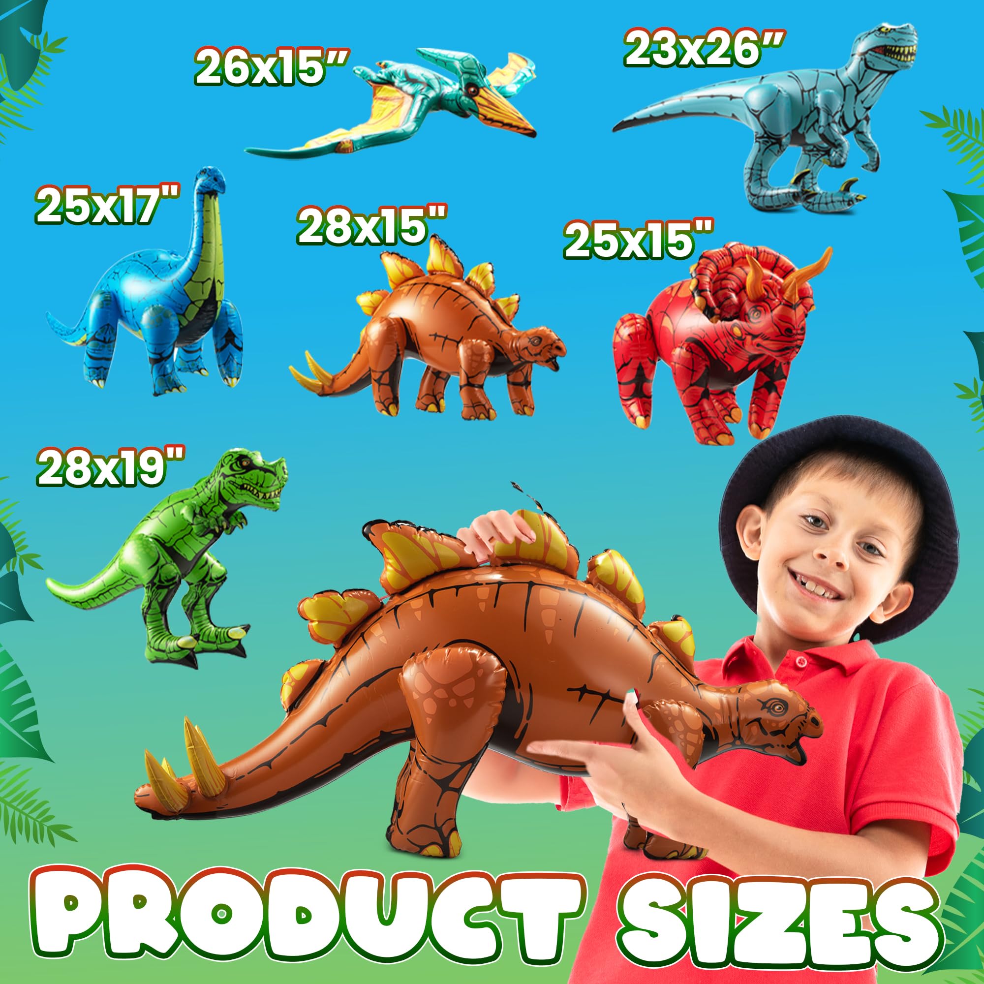 KiddieLoot Tyrannosaurus inflatable doubles as a bold pool toy and party piece.