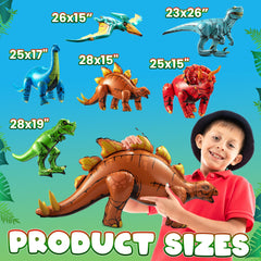 KiddieLoot Tyrannosaurus inflatable doubles as a bold pool toy and party piece.