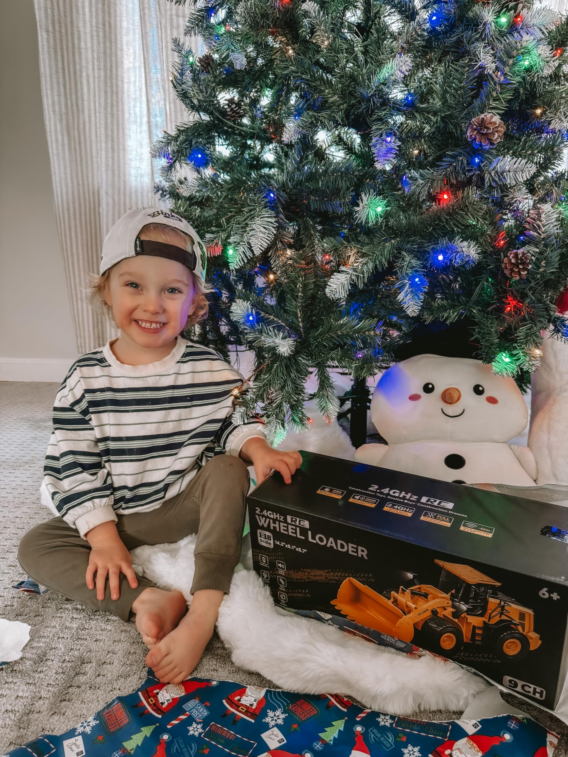 KIDDITOY RC loader played indoors and outdoors