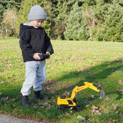 Kidditoy-ready-to-dig RC excavator delivers quick family play