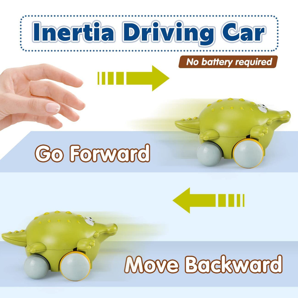 Kiddiworld rabbit car promotes easy rolling for tiny hands
