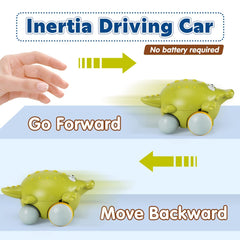 Kiddiworld rabbit car promotes easy rolling for tiny hands
