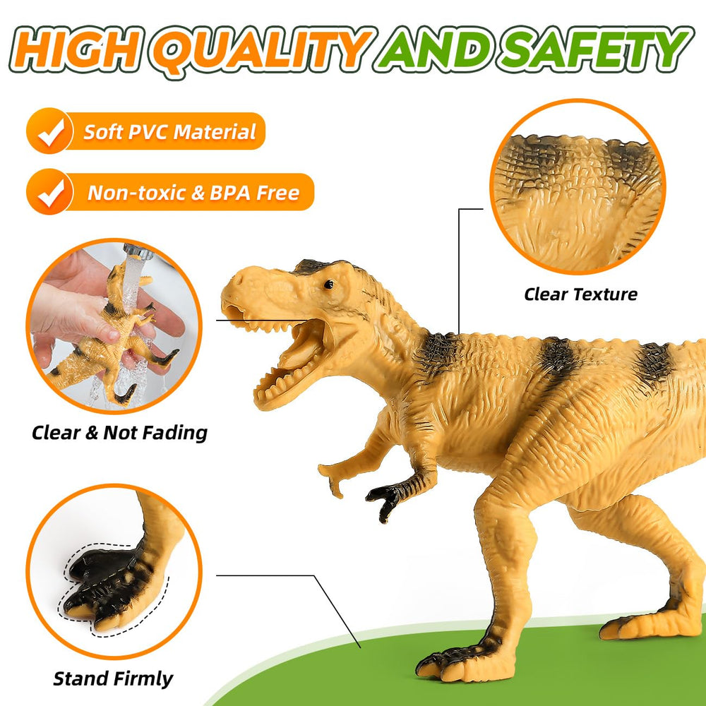 Dinosaur fence playset helps build structured habitats for pretend adventures.