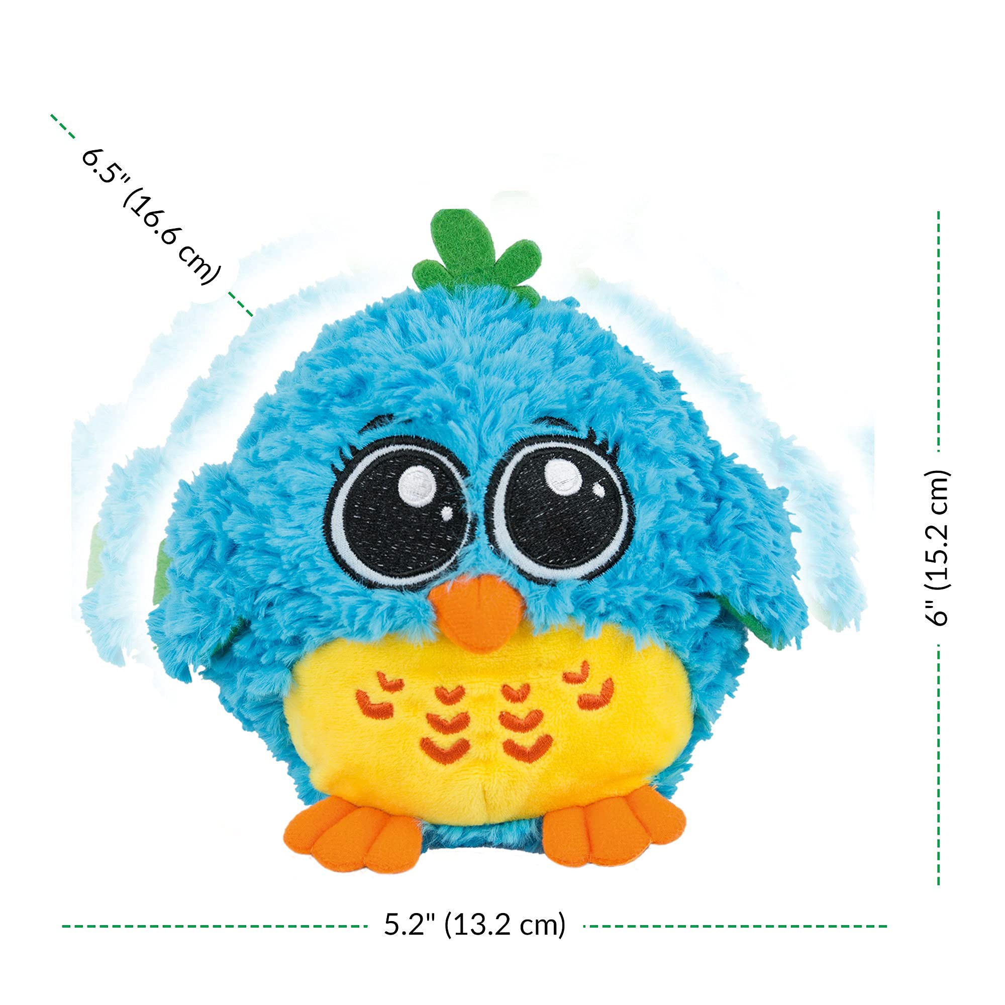KiddoLab BPA-free bird toy for safe infant exploration.