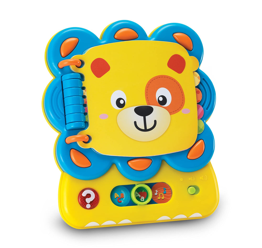 KiddoLab Chapa the Lion Alphabet Book animal page supports letter recognition through playful illustrations.