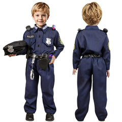 Kiddokids police costume belt keeps accessories secure during patrols