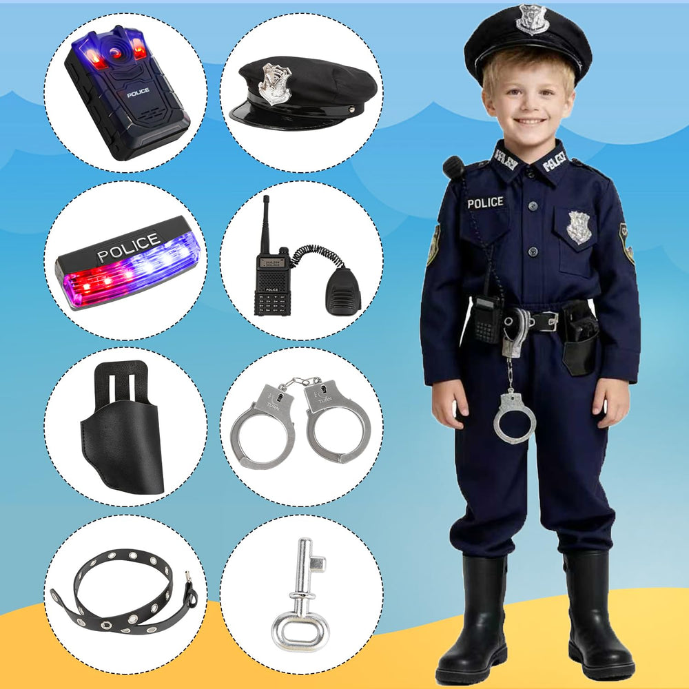 Kiddokids police costume pants offering comfort and durability for long wear