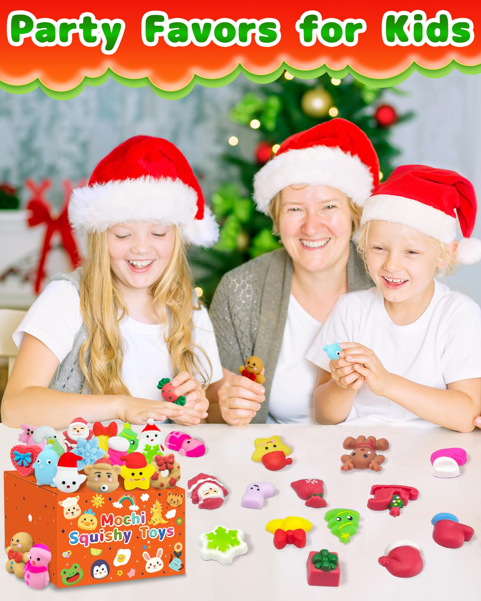 Kidific Christmas squishy snowmen provide tactile play and collectable joy for kids