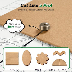 KIDINNO low-voltage operation supports quiet crafting sessions