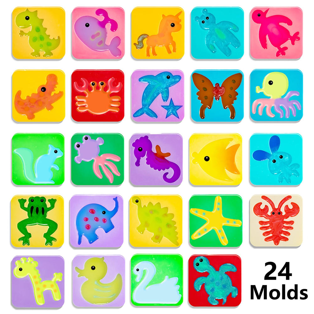 Kidisego Aqua Fairy 24 molds enable ocean and animal shapes creation