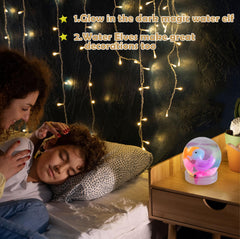 Kidisego Aqua Fairy play session crafting an ocean world with sensory gel