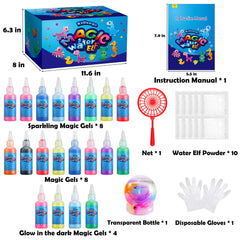 Kidisego Aqua Fairy large storage box and net keep pieces organized