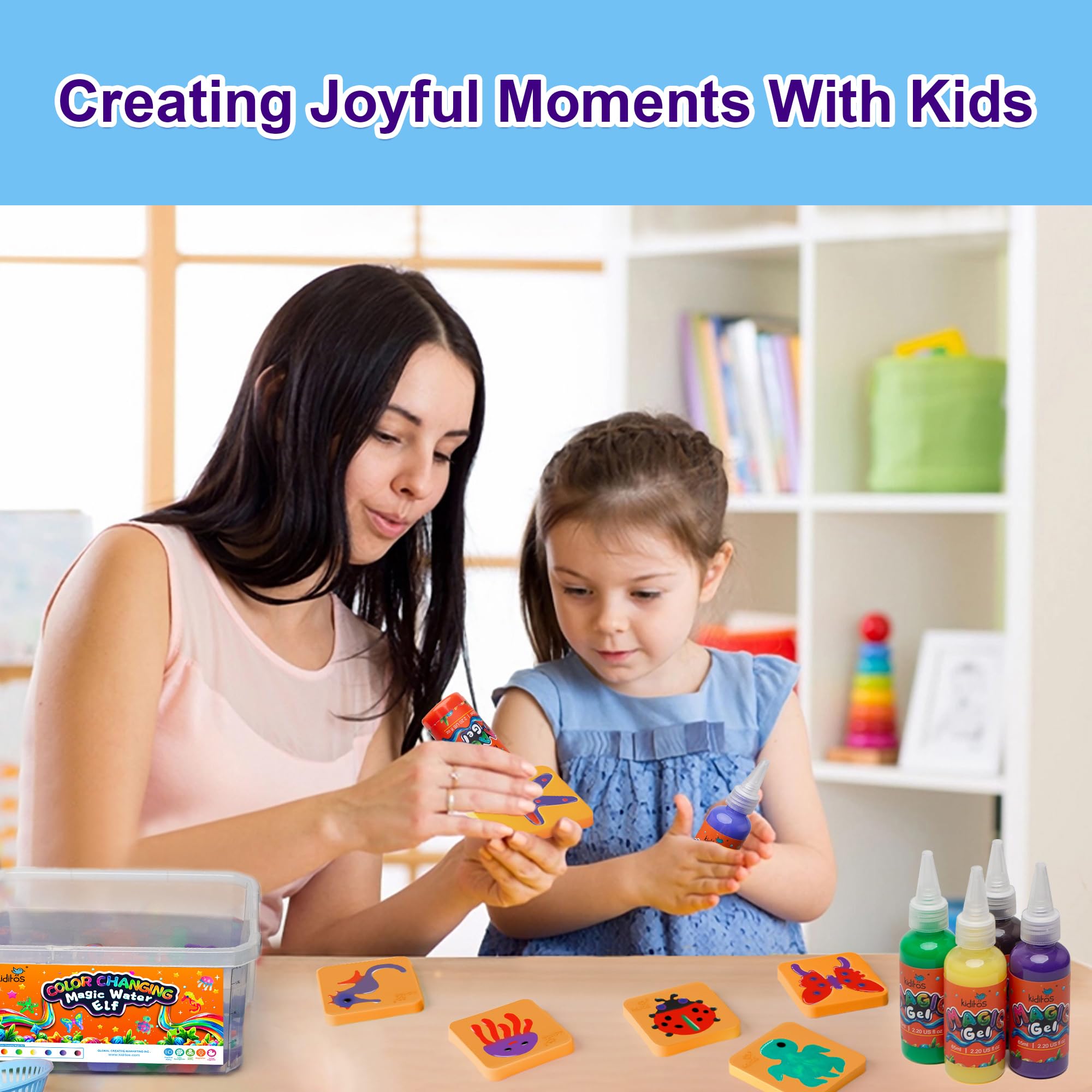 Kiditos DIY arts and crafts kit for kids integrates STEM-inspired creativity.