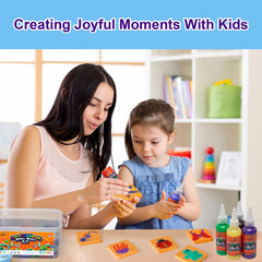 Kiditos DIY arts and crafts kit for kids integrates STEM-inspired creativity.