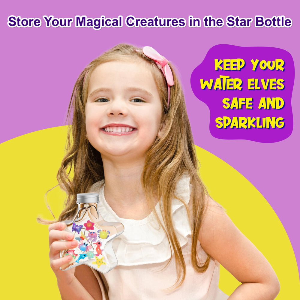 Glitter powders add fantasy accents to creations.
