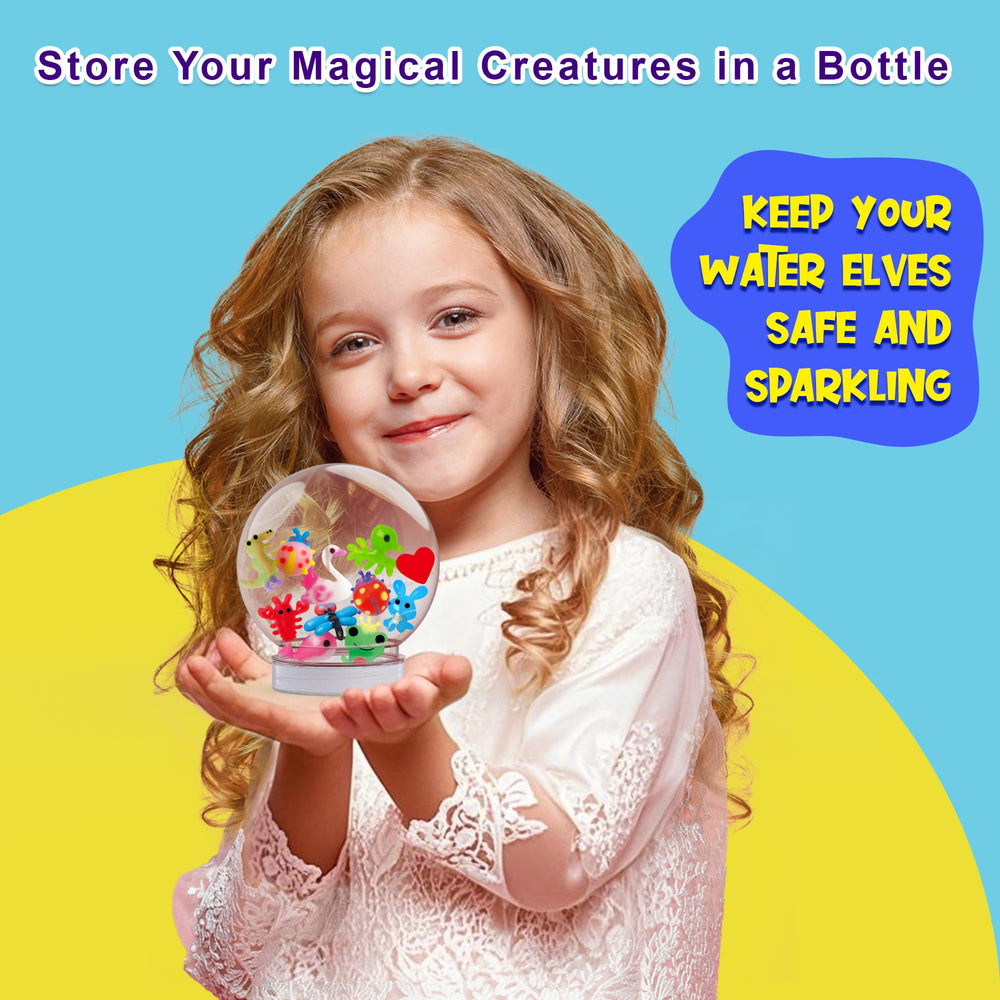 Kiditos Magic Water Elf Kit powder helps craft richer textures for vivid gel pets