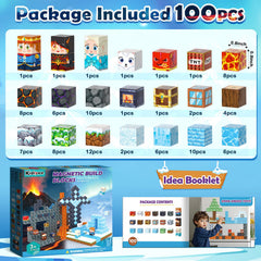 Kidiyee colorful blocks connect easily for exploration and building