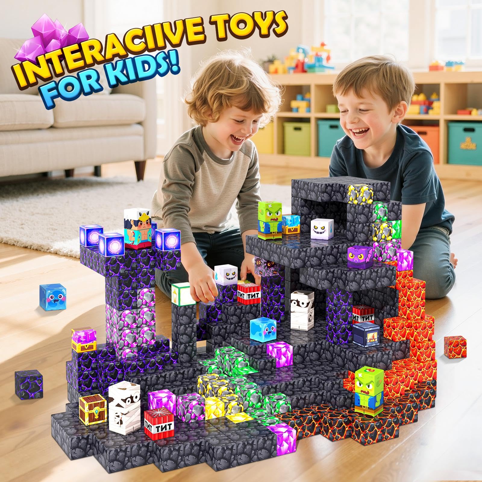 Kidiyee magnetic blocks STEM learning through hands-on engineering