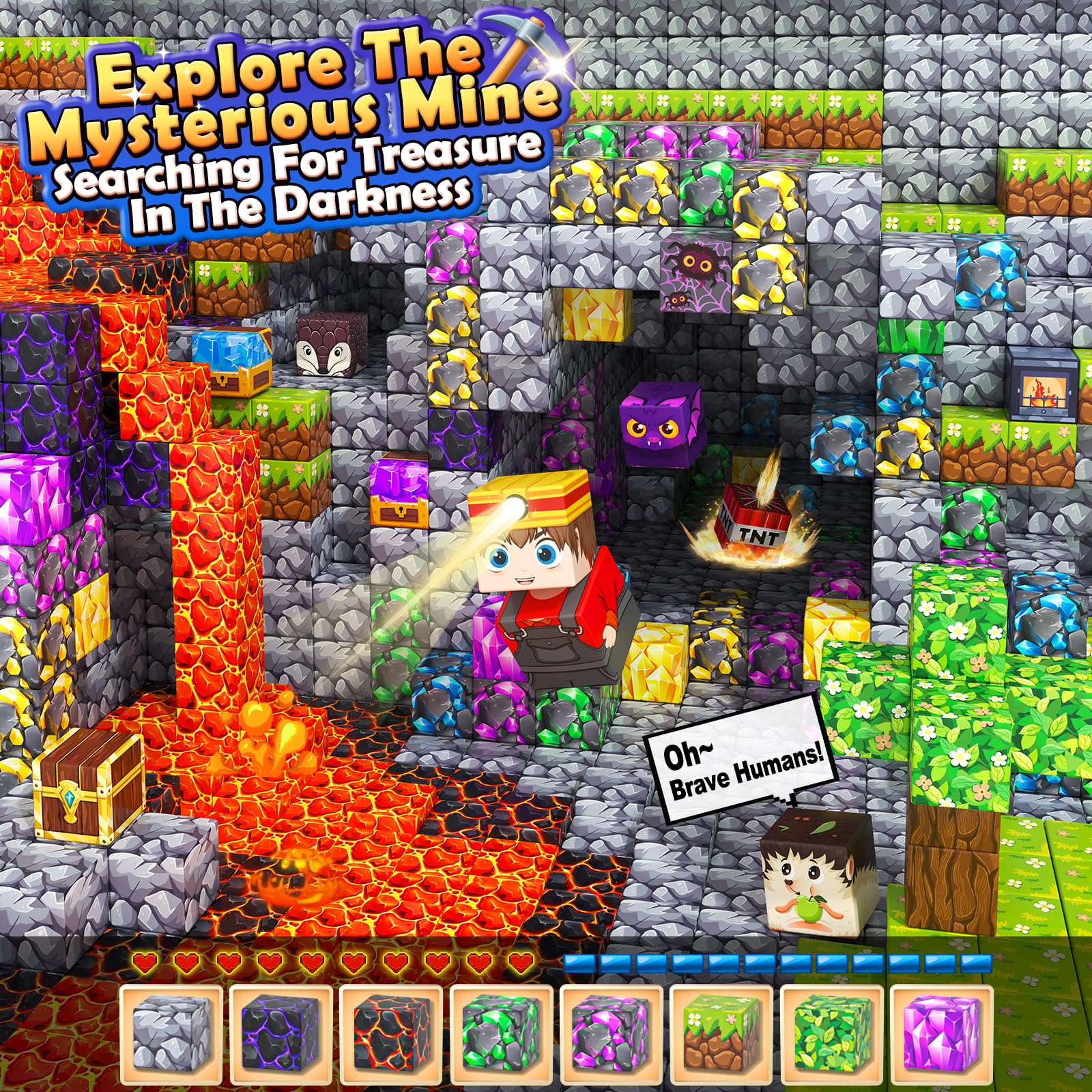 Kidiyee Mine World play scene inspires exploration and storytelling.
