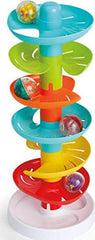 Kidoozie four colorful rattling balls displayed to show sound-making play benefit