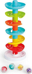 Kidoozie in-use by toddler demonstrating fine motor practice and cause-and-effect learning