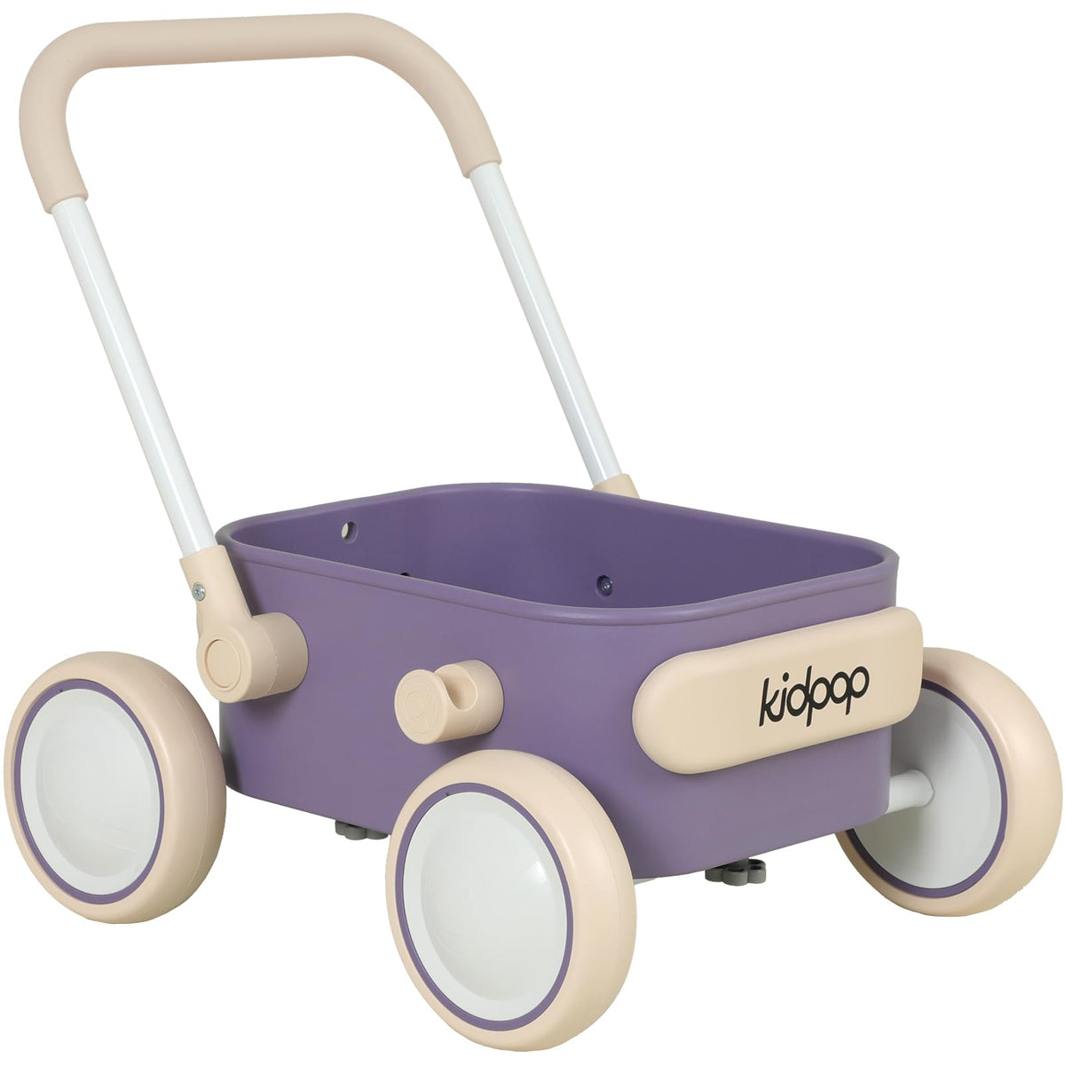 Kidpop PULA 2in1 walker-wagon front view for push-pull play