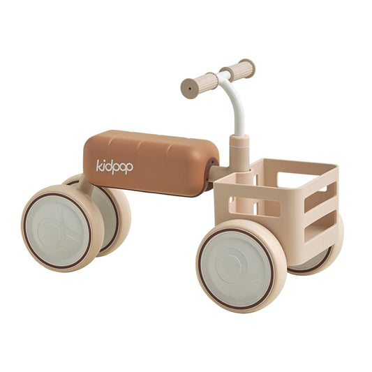 Kidpop Toast baby walker with front basket for snacks and toys on outings