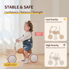 Kidpop Toast walker with stand supports portable toddler seating
