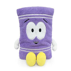 Kidrobot Towelie plush side view, compact 10-inch size for shelf display.
