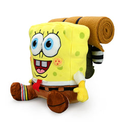 SpongeBob Kamp Koral plush seated eight inches tall for shelf display.