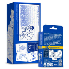 Kids Against Maturity box open showing cards ready for quick setup