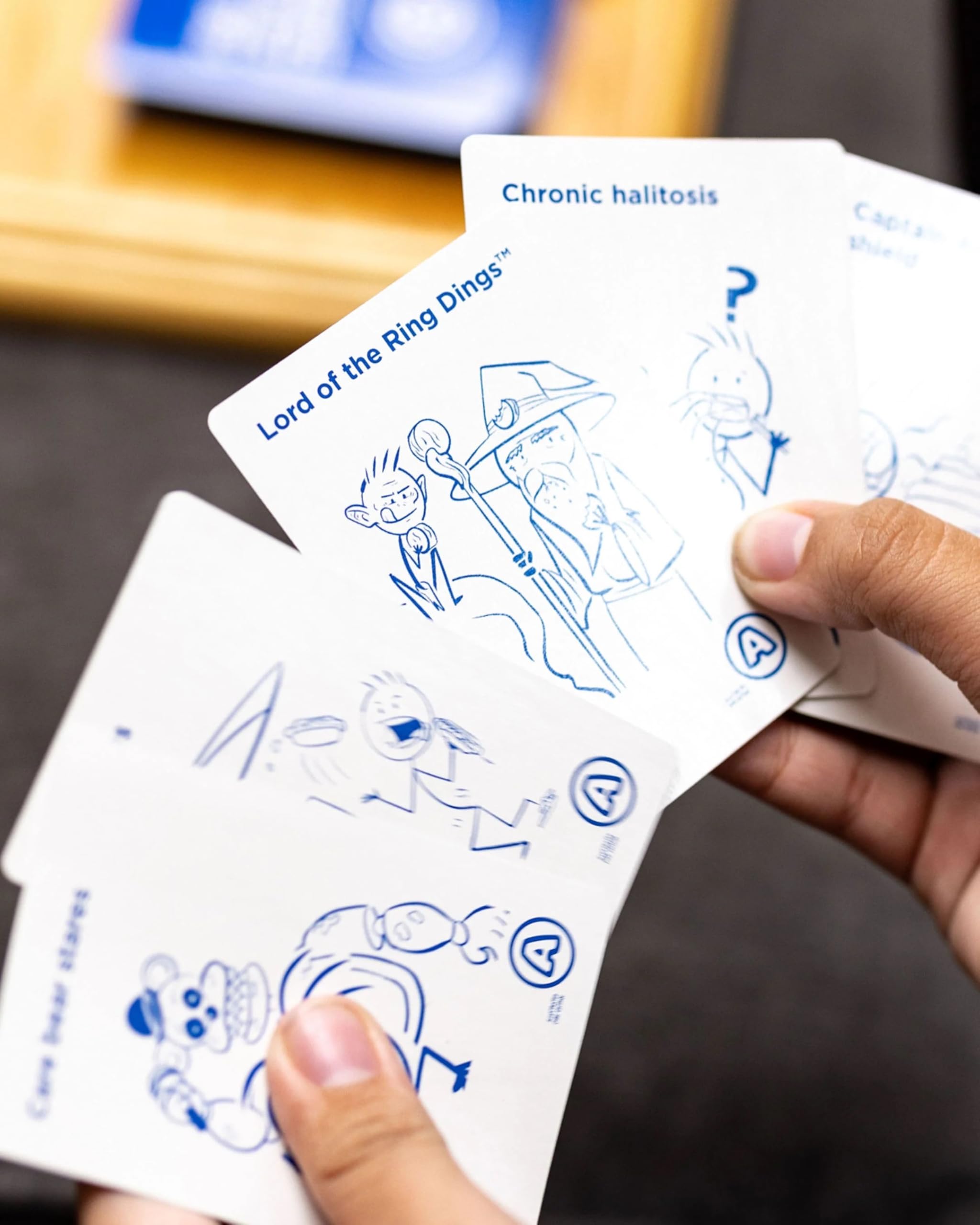 Kids Against Maturity rulebook insert guides quick setup and play.