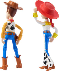Removable hats on both figures expand dressing up and storytelling options for kids.