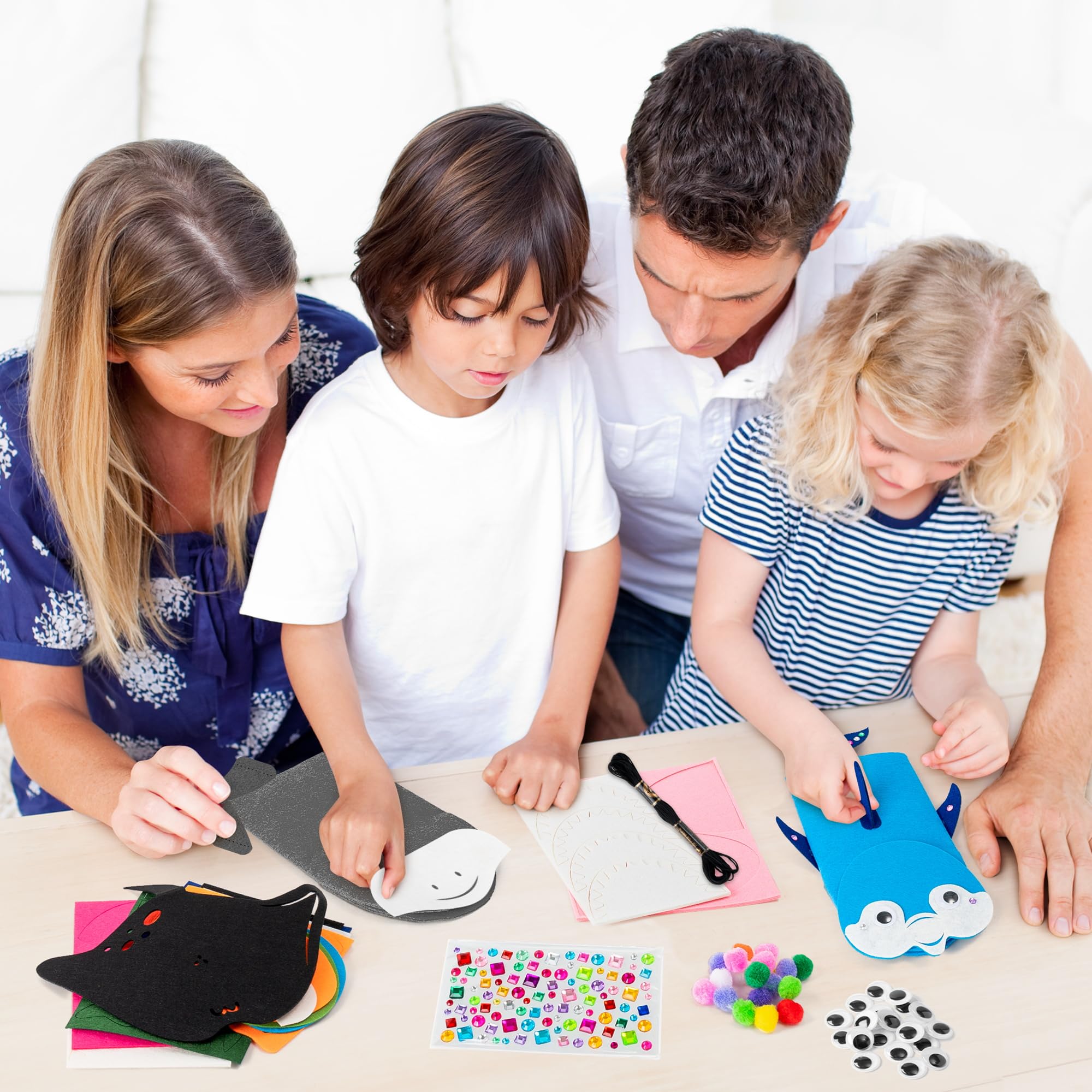 WATINC kids making puppets activity encourages hands-on creativity and focus