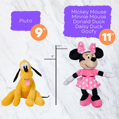 Kids Preferred Disney Friends Daisy Duck plush, 11-inch bright buddy for bedtime routines