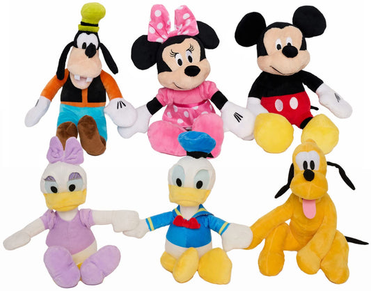 Kids Preferred Disney Friends Mickey Mouse plush, 11-inch cuddle buddy for imaginative play
