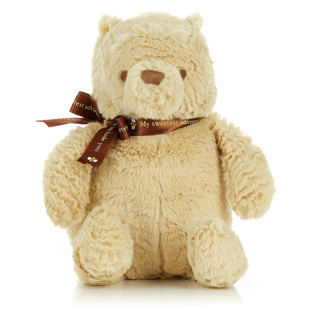 Kids Preferred Pooh bear stuffed plush 9-inch cuddle buddy for naps