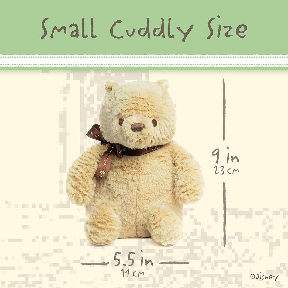 Kids Preferred Pooh ribbon detail plush toy keepsake charm