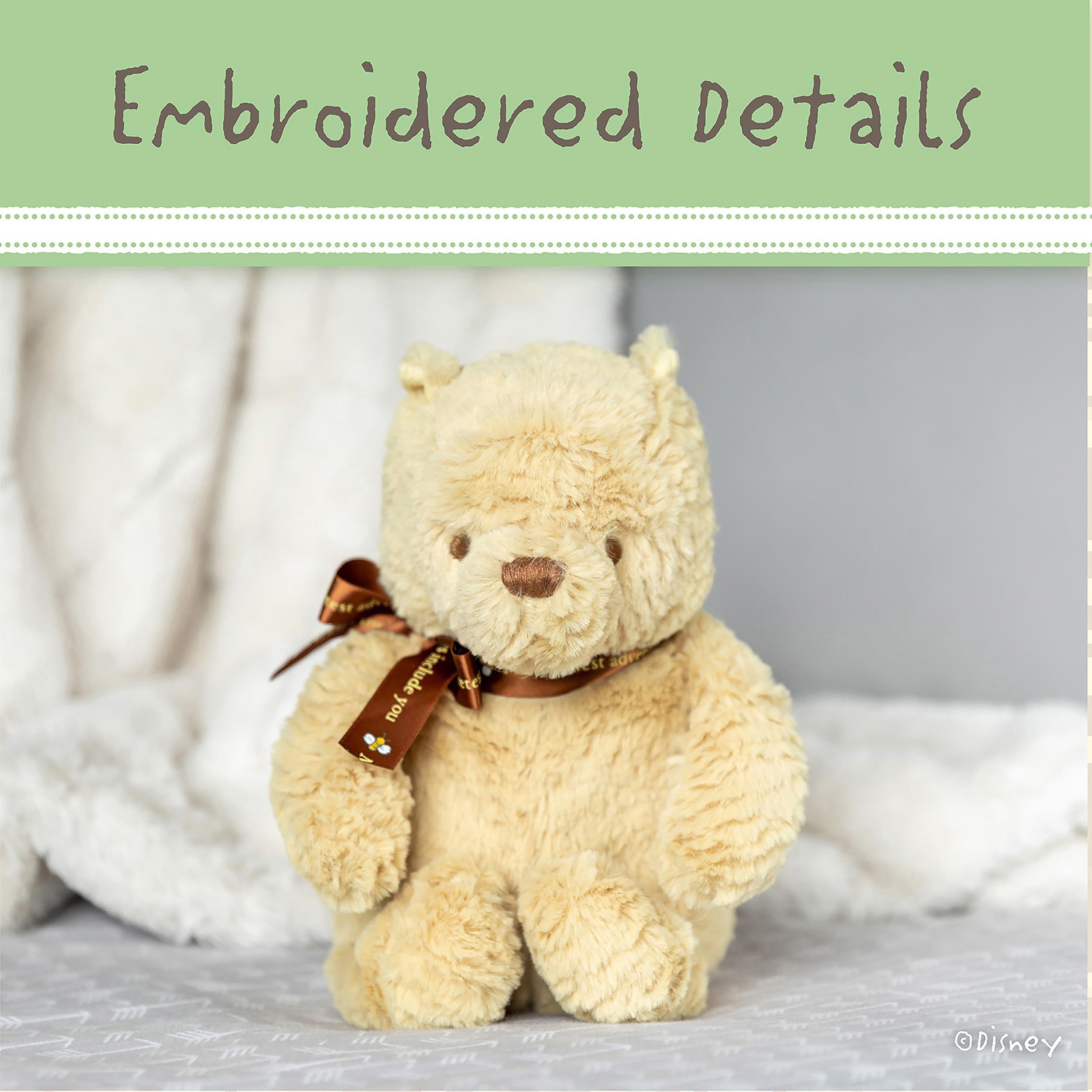 Kids Preferred Pooh travel friend plush for road trips
