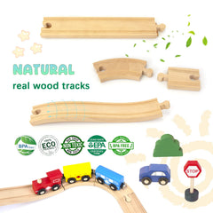 KIDS TOYLAND double-sided tracks expand layout options for creative building