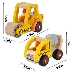 KIDS TOYLAND road roller push toy strengthens fine motor skills