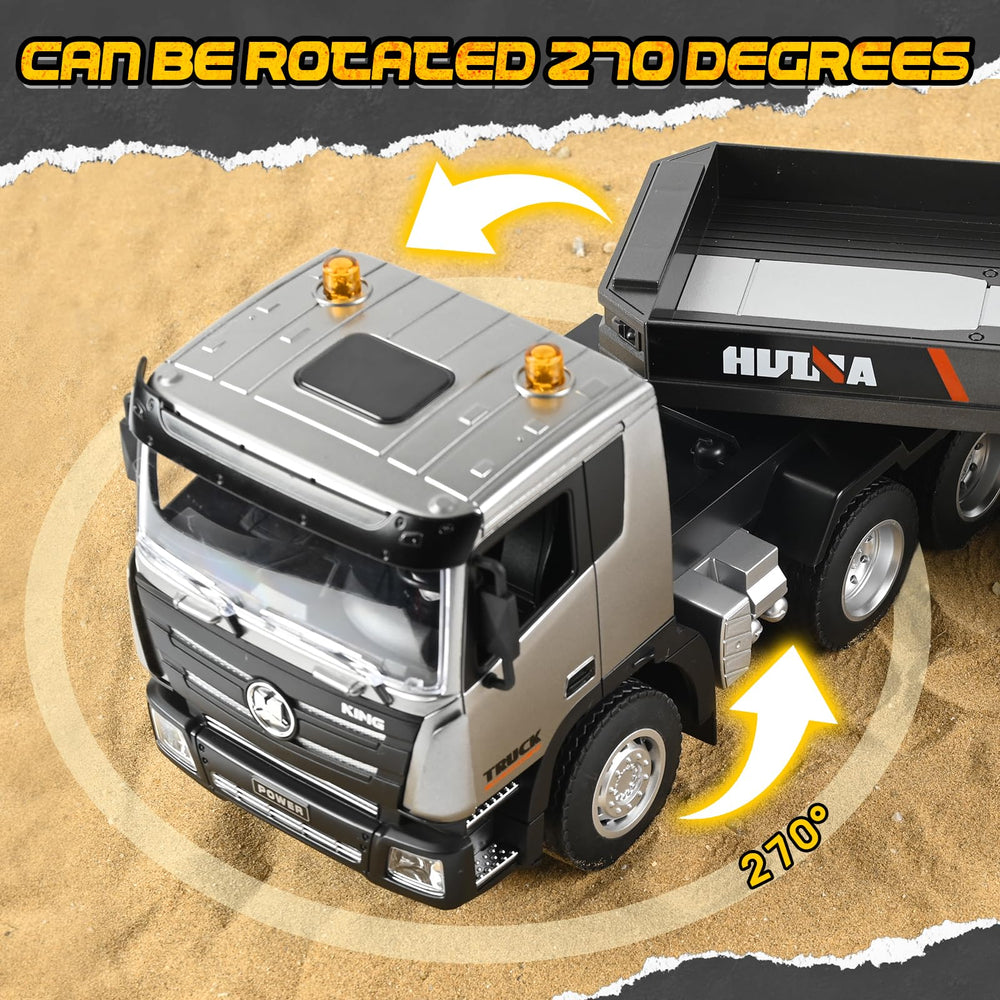 KidsFaves RC truck durable ABS plastic body for kid-friendly use