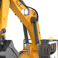 KidsFaves ready-to-run RC excavator displayed in its box