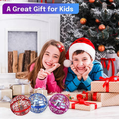 Kidsjoy Fly Orb blue portable USB charging for quick on-the-go fun