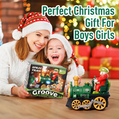 KidsMind electric train toy gift box ready for holiday