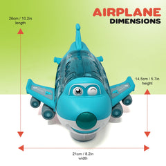 Kidsthrill airplane toy made from durable plastic for lasting play