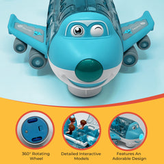Kidsthrill airplane toy gift-ready packaging suited for birthdays and holidays