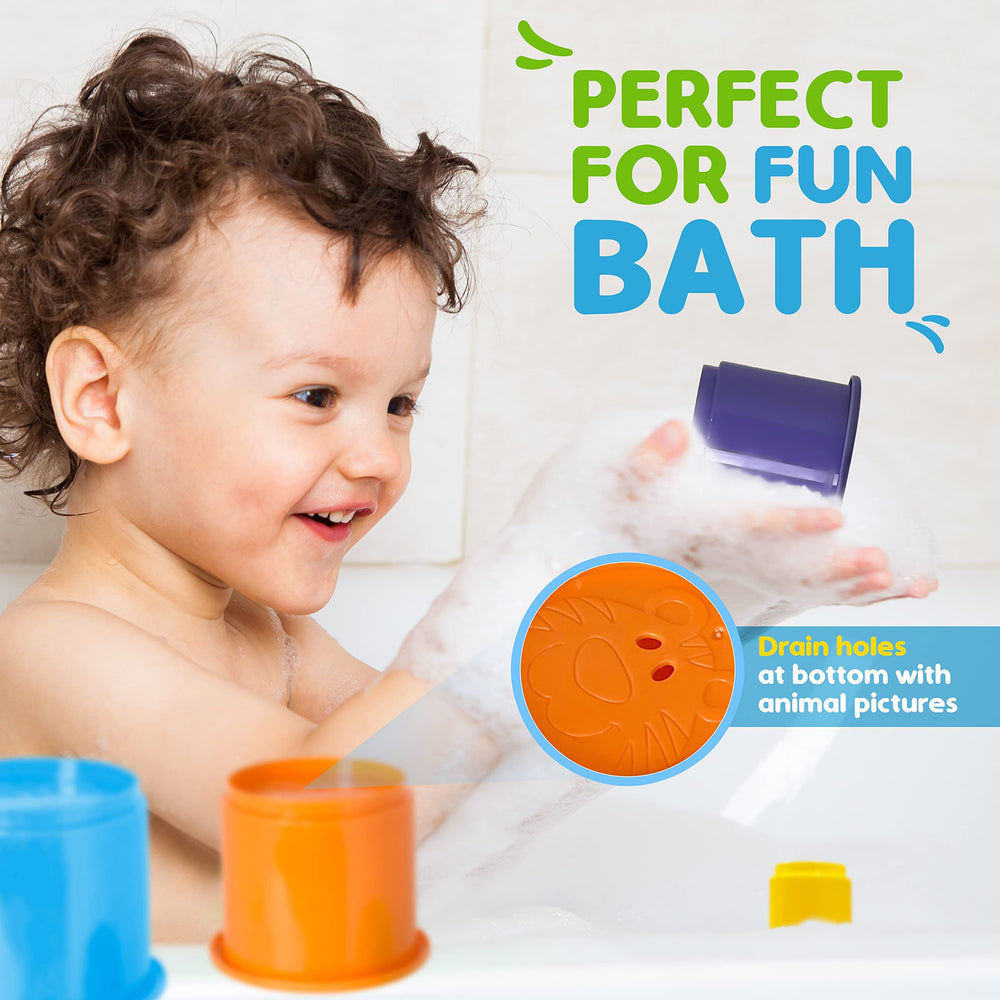 KIDSTHRILL color-recognition friendly toddler toy for sorting.