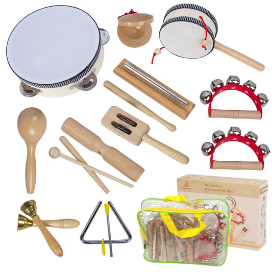 KIDS TOYLAND wooden xylophone for toddlers promotes rhythm exploration and safe play.